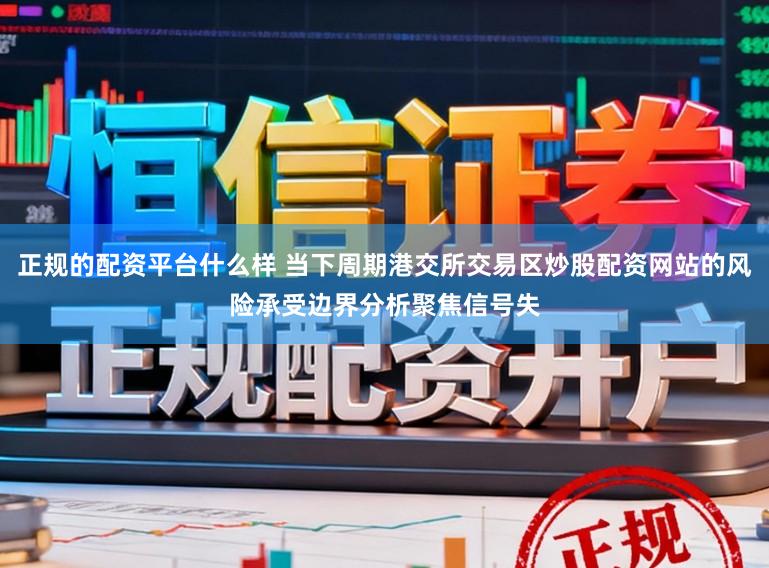 正规的配资平台什么样 当下周期港交所交易区炒股配资网站的风险承受边界分析聚焦信号失